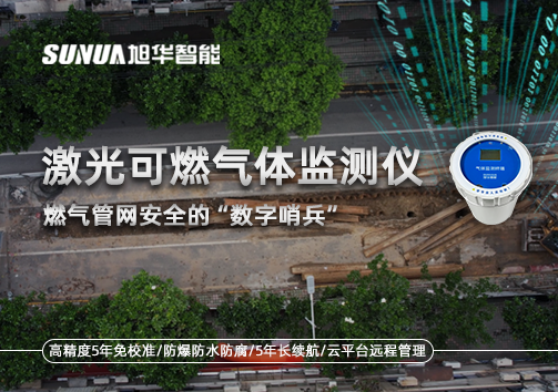 燃气管网安全的“数字哨兵”：激光可燃气体监测仪